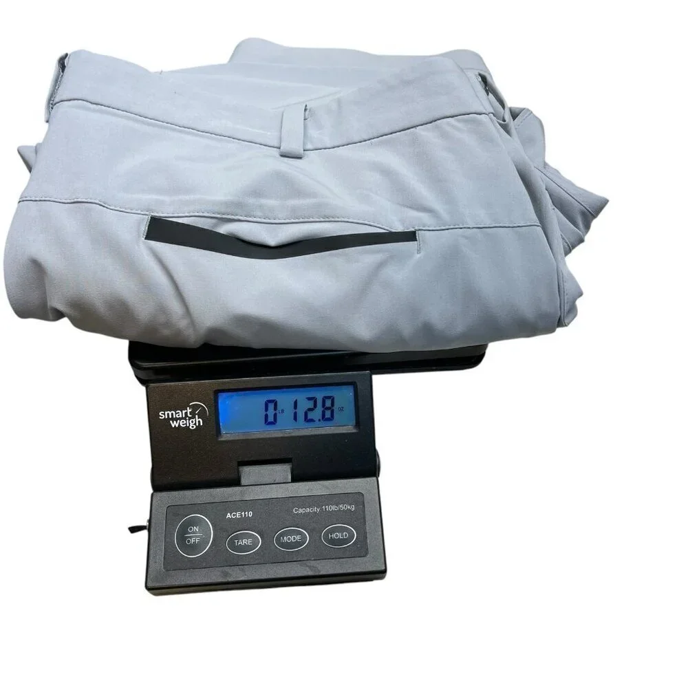 Nike Golf Tour Performance Gray Stretch Pants Slash Pockets 38 x 34 Vented